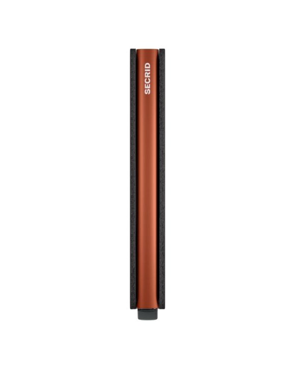 Secrid Slimwallet Matte truffle & orange